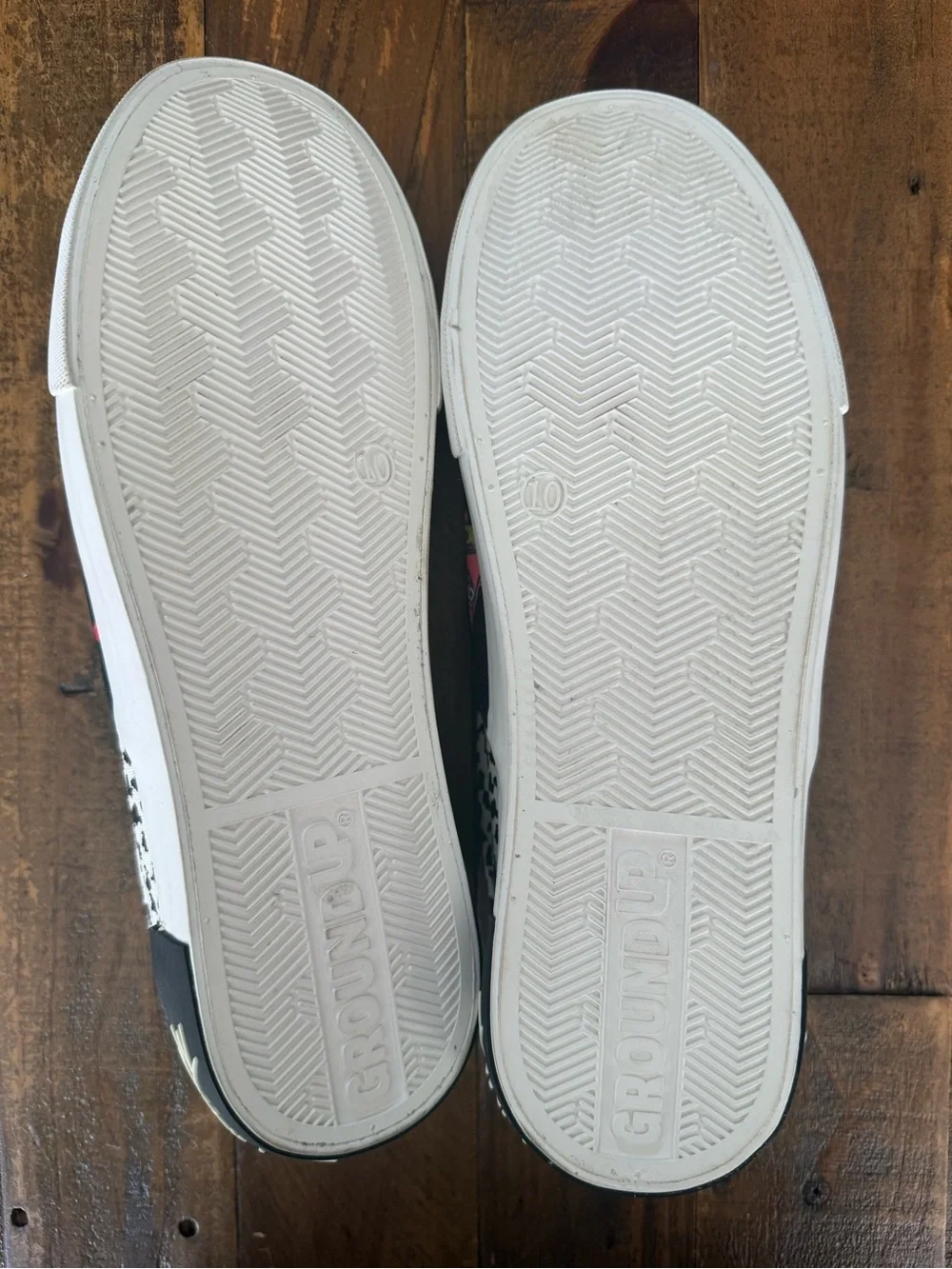 Ground Up SpongeBob SquarePants & Patrick Star Slip-On Shoes Men’s Size 10